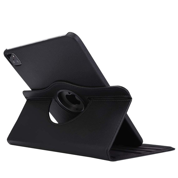 Apple iPad Pro 12 9 2020 4 Nesil Kılıf CaseUp 360 Rotating Stand Gümüş 4